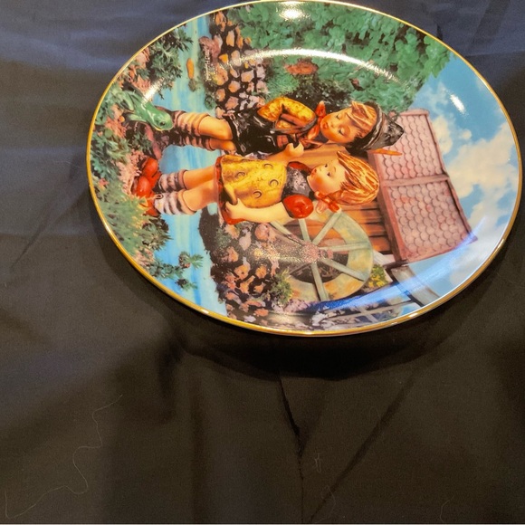 Plate, Hummel “Hello Down There” plate number LU7839 - Picture 4 of 5